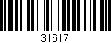 Código de barras (EAN, GTIN, SKU, ISBN): '31617'
