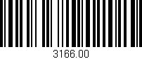 Código de barras (EAN, GTIN, SKU, ISBN): '3166.00'