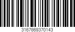 Código de barras (EAN, GTIN, SKU, ISBN): '3167869370143'