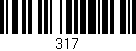Código de barras (EAN, GTIN, SKU, ISBN): '317'
