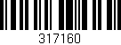 Código de barras (EAN, GTIN, SKU, ISBN): '317160'