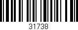 Código de barras (EAN, GTIN, SKU, ISBN): '31738'