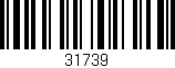 Código de barras (EAN, GTIN, SKU, ISBN): '31739'