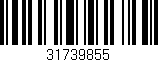 Código de barras (EAN, GTIN, SKU, ISBN): '31739855'