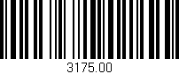 Código de barras (EAN, GTIN, SKU, ISBN): '3175.00'