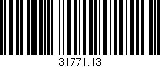 Código de barras (EAN, GTIN, SKU, ISBN): '31771.13'