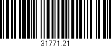Código de barras (EAN, GTIN, SKU, ISBN): '31771.21'