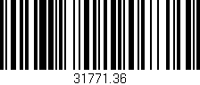 Código de barras (EAN, GTIN, SKU, ISBN): '31771.36'