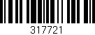 Código de barras (EAN, GTIN, SKU, ISBN): '317721'