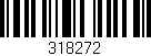 Código de barras (EAN, GTIN, SKU, ISBN): '318272'