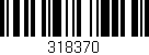 Código de barras (EAN, GTIN, SKU, ISBN): '318370'