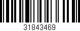 Código de barras (EAN, GTIN, SKU, ISBN): '31843469'