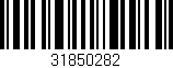 Código de barras (EAN, GTIN, SKU, ISBN): '31850282'