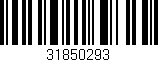 Código de barras (EAN, GTIN, SKU, ISBN): '31850293'