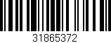 Código de barras (EAN, GTIN, SKU, ISBN): '31865372'