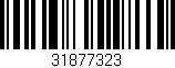 Código de barras (EAN, GTIN, SKU, ISBN): '31877323'