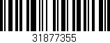 Código de barras (EAN, GTIN, SKU, ISBN): '31877355'