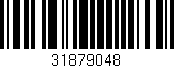 Código de barras (EAN, GTIN, SKU, ISBN): '31879048'