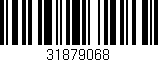 Código de barras (EAN, GTIN, SKU, ISBN): '31879068'