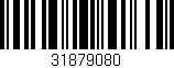 Código de barras (EAN, GTIN, SKU, ISBN): '31879080'