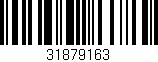 Código de barras (EAN, GTIN, SKU, ISBN): '31879163'