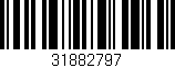 Código de barras (EAN, GTIN, SKU, ISBN): '31882797'