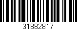Código de barras (EAN, GTIN, SKU, ISBN): '31882817'