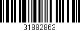 Código de barras (EAN, GTIN, SKU, ISBN): '31882863'