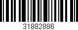 Código de barras (EAN, GTIN, SKU, ISBN): '31882886'