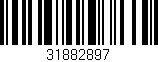 Código de barras (EAN, GTIN, SKU, ISBN): '31882897'