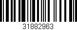Código de barras (EAN, GTIN, SKU, ISBN): '31882963'