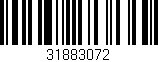 Código de barras (EAN, GTIN, SKU, ISBN): '31883072'