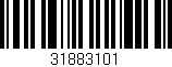 Código de barras (EAN, GTIN, SKU, ISBN): '31883101'