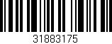 Código de barras (EAN, GTIN, SKU, ISBN): '31883175'