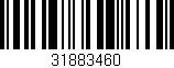 Código de barras (EAN, GTIN, SKU, ISBN): '31883460'