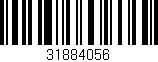 Código de barras (EAN, GTIN, SKU, ISBN): '31884056'