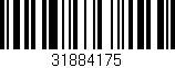 Código de barras (EAN, GTIN, SKU, ISBN): '31884175'