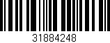Código de barras (EAN, GTIN, SKU, ISBN): '31884248'