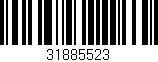 Código de barras (EAN, GTIN, SKU, ISBN): '31885523'