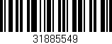 Código de barras (EAN, GTIN, SKU, ISBN): '31885549'
