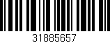 Código de barras (EAN, GTIN, SKU, ISBN): '31885657'
