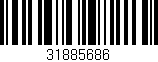 Código de barras (EAN, GTIN, SKU, ISBN): '31885686'