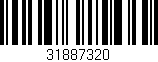 Código de barras (EAN, GTIN, SKU, ISBN): '31887320'