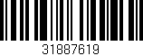 Código de barras (EAN, GTIN, SKU, ISBN): '31887619'