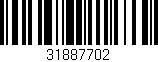 Código de barras (EAN, GTIN, SKU, ISBN): '31887702'
