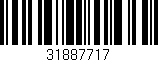 Código de barras (EAN, GTIN, SKU, ISBN): '31887717'