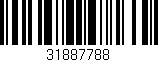 Código de barras (EAN, GTIN, SKU, ISBN): '31887788'