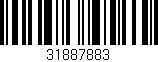 Código de barras (EAN, GTIN, SKU, ISBN): '31887883'