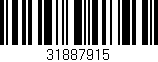Código de barras (EAN, GTIN, SKU, ISBN): '31887915'