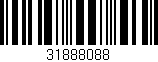 Código de barras (EAN, GTIN, SKU, ISBN): '31888088'
